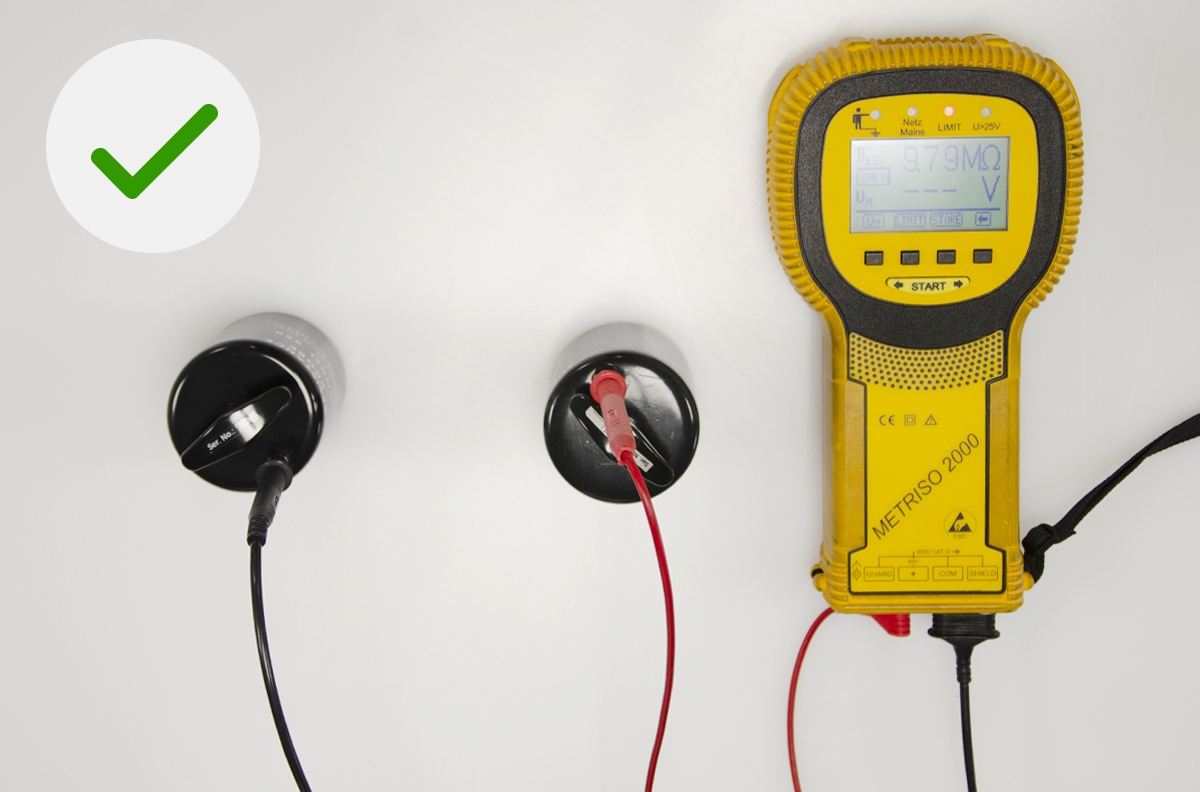 Correct handling of the resistance measurement / Murtfeldt Prestaties
