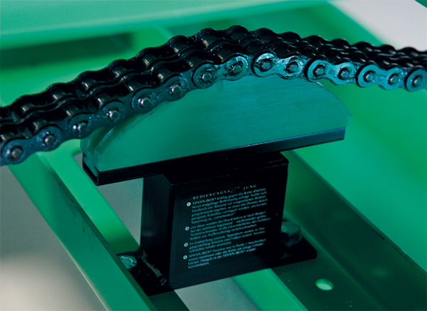 Spansystemen van Murtfeldt/Mata zorgen voor een gecontroleerde loop van uw machine