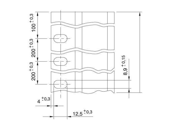 Profili di acciaio a C - Profili di acciaio a C - Murtfeldt GmbH Kunststoffe - Technische Zeichnung 4