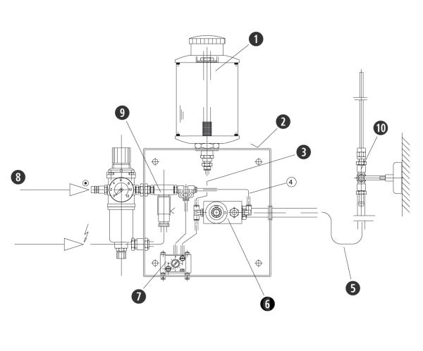 Microspray - UNI-Microspray - Murtfeldt GmbH Kunststoffe - Technische Zeichnung 2