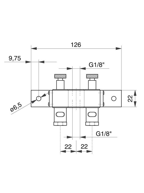 Öltropfer ETR/MTR - Schmiersysteme Zubehör - Murtfeldt GmbH Kunststoffe - Technische Zeichnung 2