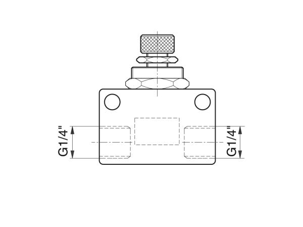 Accessoires voor elektrische pompen, smoorkleppen - Smeersystemen accessoires - Murtfeldt GmbH Kunststoffe - Technische Zeichnung 2
