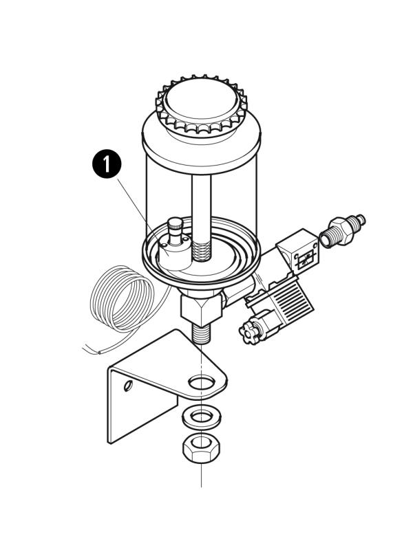 Schwimmer Magnetschalter - Schmiersysteme Zubehör - Murtfeldt GmbH Kunststoffe - Technische Zeichnung 2