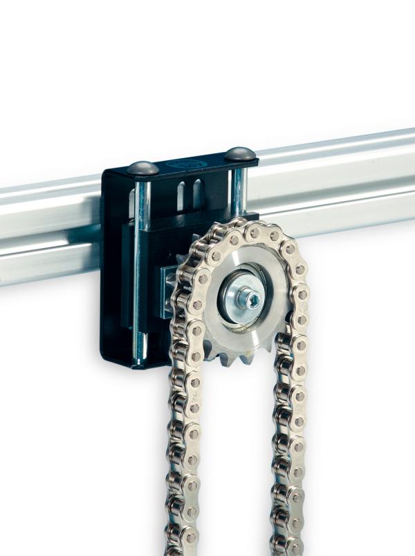 Spann-Boy® TS met kettingwiel - Kettingspanners voor rollenkettingen - Murtfeldt GmbH Kunststoffe - Abbildung 1