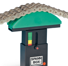 Spann-Box® size 1 with arc segment profile - Chain tensioners for roller chains - Murtfeldt GmbH Kunststoffe