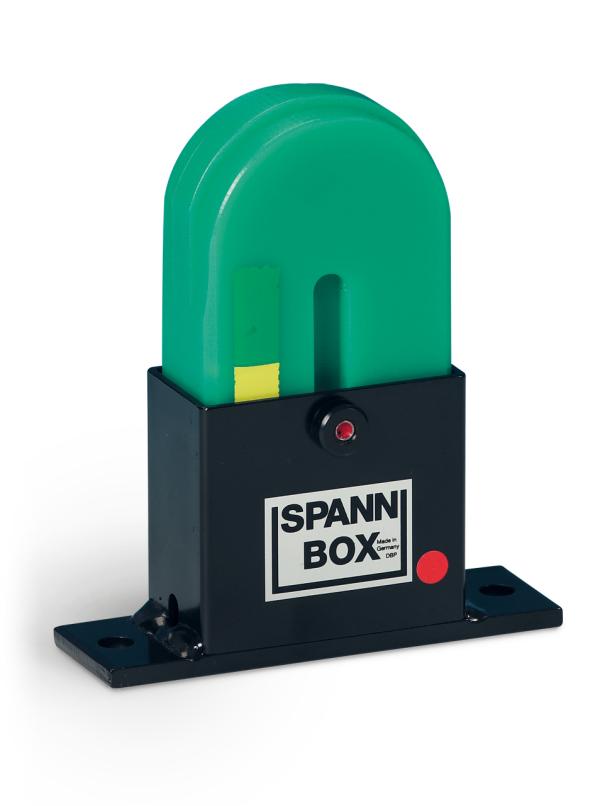 Spann-Box® Gr.1 mit Halbkreisprofil - Kettenspanner für Rollenketten - Murtfeldt GmbH Kunststoffe - Abbildung 1