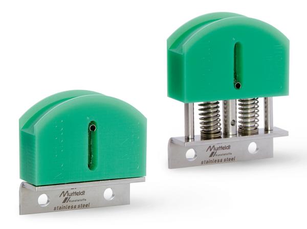Mini tensor con perfil de arco - Tensores de cadena para cadenas de rodillos - Murtfeldt GmbH Kunststoffe - Abbildung 1